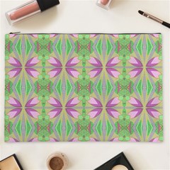 Seamless Wallpaper Pattern Ornament Pattern Art Cosmetic Bag (xxl)