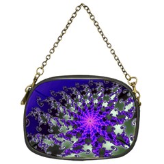 Fractal Rendering Digital Art Chain Purse (one Side) by Pakrebo