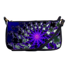 Fractal Rendering Digital Art Shoulder Clutch Bag by Pakrebo