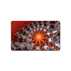 Fractal Rendering Spiral Twist Art Magnet (name Card) by Pakrebo