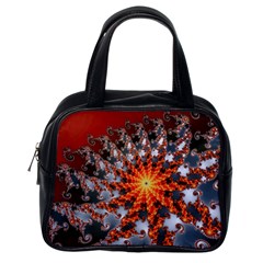 Fractal Rendering Spiral Twist Art Classic Handbag (one Side) by Pakrebo