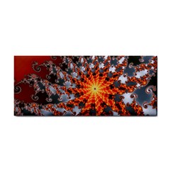 Fractal Rendering Spiral Twist Art Hand Towel