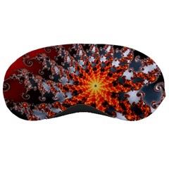 Fractal Rendering Spiral Twist Art Sleeping Mask by Pakrebo