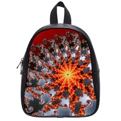 Fractal Rendering Spiral Twist Art School Bag (small) by Pakrebo