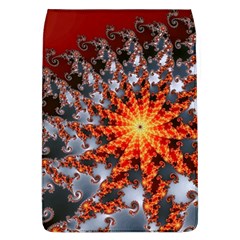 Fractal Rendering Spiral Twist Art Removable Flap Cover (l) by Pakrebo