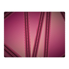 Background Pink Pattern Double Sided Flano Blanket (mini)  by Pakrebo