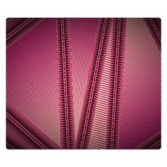 Background Pink Pattern Double Sided Flano Blanket (small)  by Pakrebo