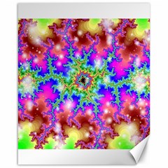 Fractals Abstraction Space Canvas 16  X 20  by Pakrebo