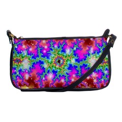 Fractals Abstraction Space Shoulder Clutch Bag by Pakrebo