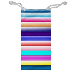 Cotton Candy Stripes Jewelry Bag