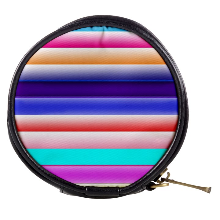 Cotton Candy Stripes Mini Makeup Bag