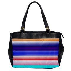 Cotton Candy Stripes Oversize Office Handbag