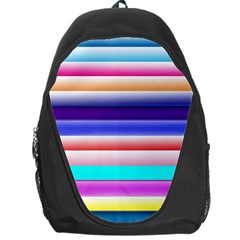 Cotton Candy Stripes Backpack Bag