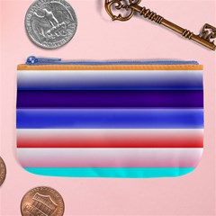 Cotton Candy Stripes Large Coin Purse