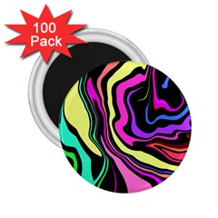 The 80s R Back 2 25  Magnets (100 Pack)  by designsbyamerianna