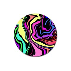 The 80s R Back Magnet 3  (round) by designsbyamerianna