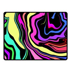 The 80s R Back Fleece Blanket (small) by designsbyamerianna