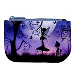 Cute Fairy Dancing In The Night Large Coin Purse Front