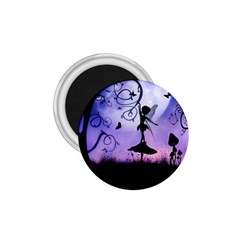 Cute Fairy Dancing In The Night 1 75  Magnets by FantasyWorld7