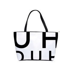 Uh Duh Classic Shoulder Handbag