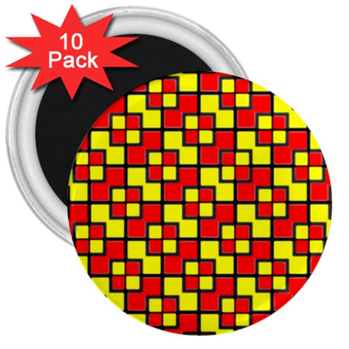 RBY-2-2 3  Magnets (10 pack) 