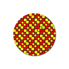 Rby-2-2 Rubber Coaster (round)  by ArtworkByPatrick