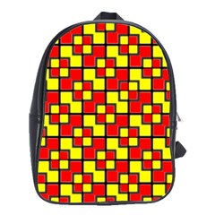 Rby-2-2 School Bag (large) by ArtworkByPatrick