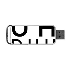 Uh Duh Portable Usb Flash (two Sides) by FattysMerch