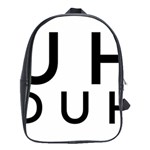 Uh Duh School Bag (Large) Front