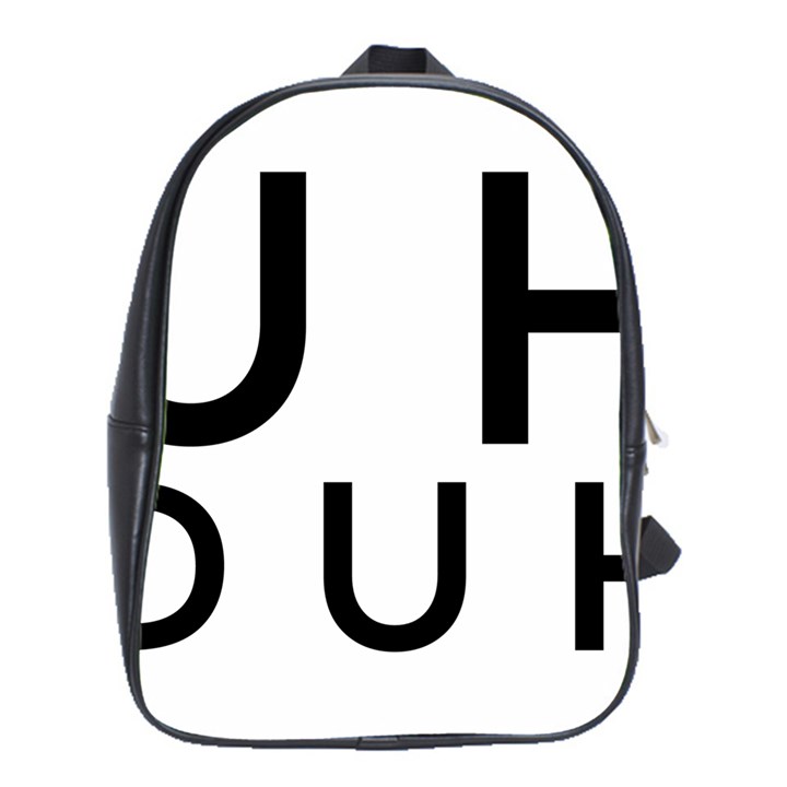 Uh Duh School Bag (Large)