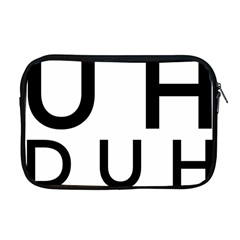 Uh Duh Apple Macbook Pro 17  Zipper Case by FattysMerch