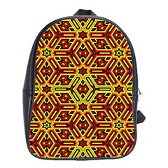 Rby-2-4 School Bag (large) by ArtworkByPatrick