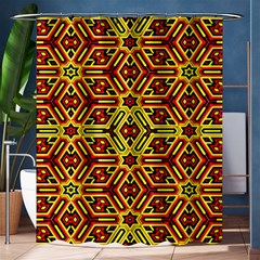 Rby-2-4 Shower Curtain 60  X 72  (medium)  by ArtworkByPatrick