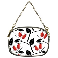 Rose Hip Pattern Branches Autumn Chain Purse (two Sides) by Pakrebo