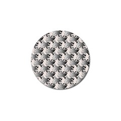 Seamless Tessellation Background Golf Ball Marker by Pakrebo