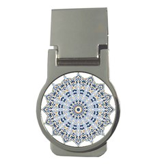 Arabesque Mandala Decorative Money Clips (round)  by Pakrebo