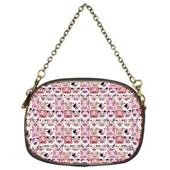 Graphic Seamless Pattern Pig Chain Purse (one Side) by Pakrebo