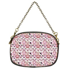 Graphic Seamless Pattern Pig Chain Purse (two Sides) by Pakrebo