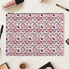 Graphic Seamless Pattern Pig Cosmetic Bag (xl) by Pakrebo