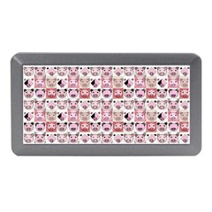 Graphic Seamless Pattern Pig Memory Card Reader (mini) by Pakrebo