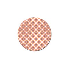 Pattern Flowers Flower Pattern Golf Ball Marker by Pakrebo