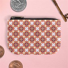 Pattern Flowers Flower Pattern Mini Coin Purse by Pakrebo