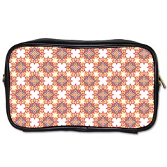 Pattern Flowers Flower Pattern Toiletries Bag (one Side) by Pakrebo