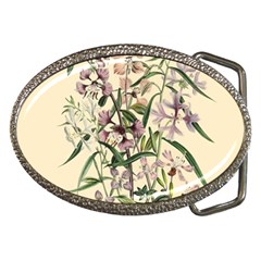 Botanical Print Antique Natural Belt Buckles by Pakrebo