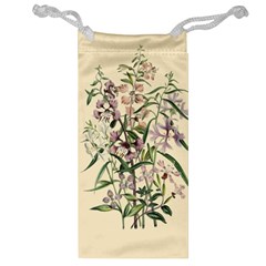 Botanical Print Antique Natural Jewelry Bag by Pakrebo