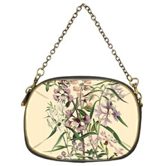 Botanical Print Antique Natural Chain Purse (two Sides) by Pakrebo