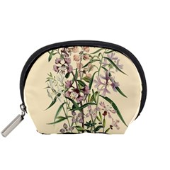 Botanical Print Antique Natural Accessory Pouch (small) by Pakrebo