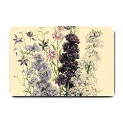 Botanical Print Antique Floral Small Doormat  by Pakrebo