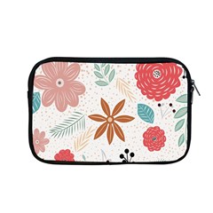 Nature Shape Leaves Flowers Art Apple Macbook Pro 13  Zipper Case by Pakrebo