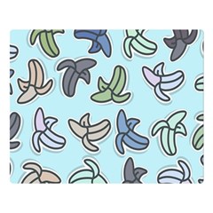 Bananas Repetition Repeat Pattern Double Sided Flano Blanket (large)  by Pakrebo